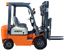 1.5-ton diesel forklift, with customizable lifting height CPD15