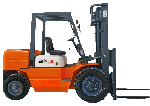 4.5-ton diesel forklift, with customizable lifting height CPC45