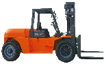 8.0-ton diesel forklift, with customizable lifting height CPCD80